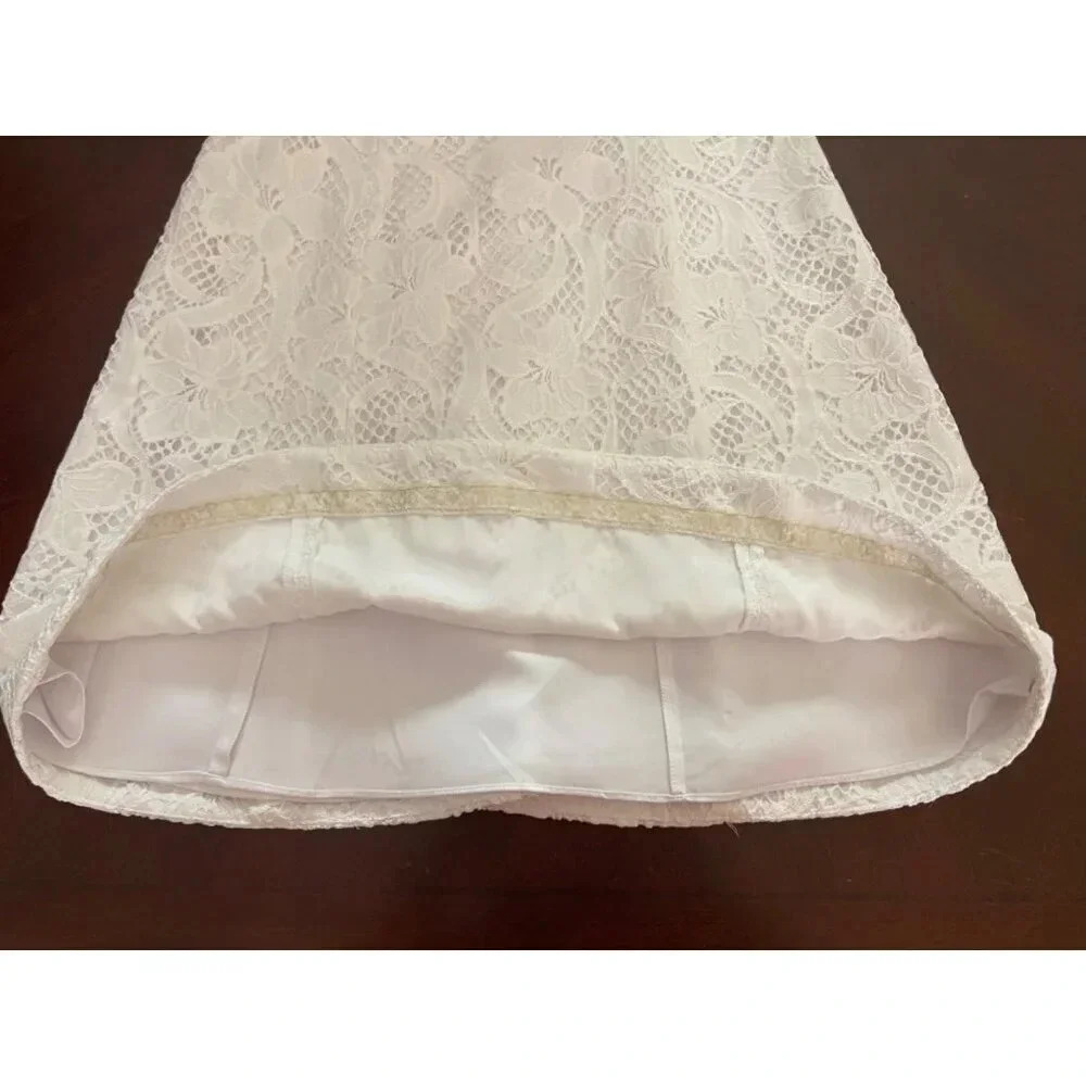 Lilly Pulitzer Allyson Lace Fit and Flare Short Dress Size 0 Bridal - Picture 16 of 16